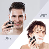 Electric Shaver for Men, GOOLEEN 5 in 1 Head Shavers for Bald Men Wet&Dry Waterproof Bald Head Shaver Electric Razor (Golden)