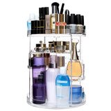 CECOLIC 360° Rotating Makeup Organizer, 12 Layers Clear Acrylic Cosmetic Storage Organizer, Spinning Cosmetics Makeup Holder Shelf, Fits Jewelry, Makeup Brushes, Lipsticks, Skincares and More