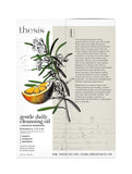 Thesis Organic Natural Facial Cleansing Oil & Makeup Remover - Rosemary Citrus - for Face, Eyes, Lips - Gentle Moisturizing Non-Irritating Daily Face Cleanser