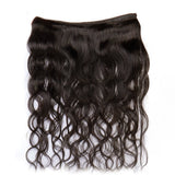 Wavy Hair Weaves Human Hair Sew in Hair 3 Bundles Extensions Weft Body Wave (20 20 20) 100g/bundle Wand Brazilian Virgin Hair #1B Natural Black