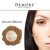 Mineral Make Up (Golden Brown) Eye Shadow, Shimmer Eyeshadow, Loose Powder, Glitter Eyeshadow, Organic Makeup, Eye Makeup, Natural Makeup, Organic Eyeshadow, Natural Eyeshadow, Professional Makeup