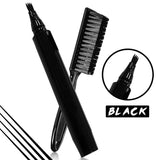 Beard Pencil Filler for Men Water Proof & Sweat Proof Beard Filler Brush for Bead, Moustache & Eyebrows Barber Pencil Black Natural Youthful Appearance