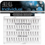 Ardell Duralash Individual Eyelashes Knot Free Naturals Long Black (12 Pack)