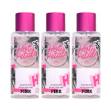 Victoria's Secret Pink Hot Petals Body Mist Lot of 3
