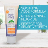 Oxyfresh Fluoride Super Relief Dental Gel – So Soothing Sensitivity Gel – Infused with Aloe Vera and Natural Mint – Dentist-Recommended to Help Soothe Tooth Sensitivity. 4 oz.