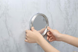 Ettori Fog-Free Shower Mirror Bathroom Fogless Shaving Bathtub Power Lock Suction