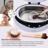 Ultrasonic Jewelry Cleaner 650ml Digital Quiet 40kHz High Frequency Touch Control for Jewels Watch Band