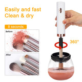 DOTSOG Premium Electric Professional Makeup Brush Cleaner Fast Washing and Drying Automatic Make up Brushes Cleaning Makeup Brush Tools and Machine