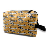 Gudetama Cute Toiletry Bag Multifunction Cosmetic Bag Portable Makeup Pouch Travel Hanging Organizer Bag For Women Girls