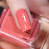 ILNP Riley - Coral Shimmer Holographic Nail Polish