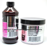 Mia Secret 8 Ounce Liquid Monomer With 8 Ounce Natural Pink Multi-Balance Acrylic Powder Set