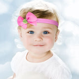 32 Yards Ribbon Elastic Foldover Elastics Stretch Hair Ties Headbands for Baby Girls Hair Bow (32 Color Set 1)