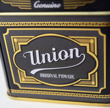 Union Original Pomade For Men - 4oz Beautifully Crafted Tin | All Day Firm Hold, Easily Washes Out With Water, High Shine & Amazing Scent - Ideal For Gripping And Defining Pompadours, Side-Part Comb-Overs, & Slick Back Looks