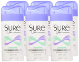 Sure Original Solid Unscented, Anti-Perspirant Deodorant 2.70 oz (Pack Of 6)