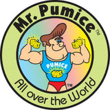 Mr. Pumice Large Pumi Foot File (4 Pack): 2-in-1 Callus Remover Pedicure Stone & Ped Scrubber For Smooth Feet and Heels, Dual-Grit (Medium + Coarse)