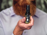 Professor Fuzzworthy's Gentlemans Weightless Luxe Face & Beard Oil Serum | Best for Normal - Curly - Dry Hair & Good for Sensitive Skin | All Natural Organic Men's Grooming - Fragrance Sulfate Paraben Free