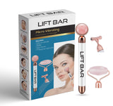 24K Lift Bar 3-In-1 Instant Face lift w/Hematite Healing Stone,Skin Tightening,Face Firming, Anti Wrinkles, eliminate dark circles,Magnifies Vitamin C Serum Other Anti Aging Device