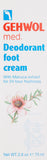 GEHWOL Med Deodorant Foot Cream, 2.6 oz