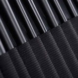 KIOTA - Professional Makeup Brush Folder, On-the-GO Makeup Artist Brush Storage Carrying Case, Black