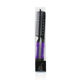 Herstyler Straightening Comb For Hair - Flat Iron Comb For Great Tresses - Hair Straightener Comb With A Grip - Keratin Comb For Knotty Hair - Hot Iron Comb To Smooth Hair - Trendy Set of 2 - Purple