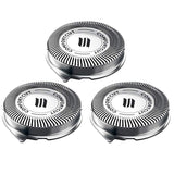 SH30 Replacement Heads for Philips Norelco Series 3000, 2000, 1000 Shavers and S738 Click and Style, with 9 Durable Sharp Blade, ComfortCut Shaving Heads SH30/52