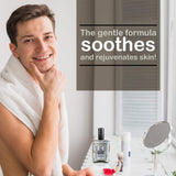 Premium After Shave by Scapicchio – After Shave & Anti Aging Serum for Sensitive Skin Care with Hyaluronic Acid, Tea Tree Oil, and Turmeric to help Moisturize, Soothe & Condition Skin - 3.4oz