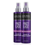 John Frieda Frizz Ease Daily Nourishment Conditioner, Leave-in Conditioner for Frizz-prone Hair, with Vitamin A, C, and E., 8 Fl Oz, pack of 2 (total 16 Fl Oz)