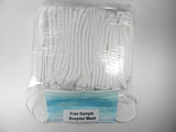 Disposable Hair Net Cap Non Women Bouffant Stretch Dust Cap White 100 Pcs.