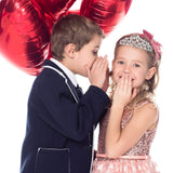 6 Pieces Girls Crystal Tiara Heart Rhinestone Tiara Crown Princess Crystal Headband for Kids Wedding Prom Birthday Party