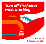 Colgate Triple Action Toothbrush with Tongue Cleaner, Medium - 8 Count