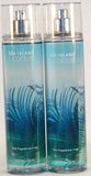 2 X Bath Body Works Sea Island Cotton 8.0 Oz Fine Fragrance Mist (Set of 2 - 8 Oz Each)