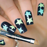 Whats Up Nails - Mermaid #3 Angular Brush for Clean Up Cuticles Skin Around Nail
