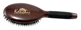Kenchii Boar and Nylon Bristle Dog/Cat Grooming Brush with One-Piece Maple Body-Choose Size Large, Small