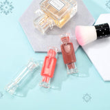 20 Pieces Clear Lip Gloss Tubes Candy Shape Lip Gloss Containers Mini Empty Lip Balm Tube and 2 Pieces Funnel for DIY Cosmetics Women Girls