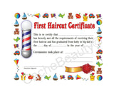 Kids First Haircut Certificates NEW for 2021 (72)