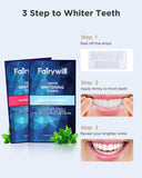 Ace Teeth Whitening Strips Pack of 50 pcs, Fairywill Professional Effect Whitening Strips Dental Safe Formula for Sensitive Teeth, Whitestrips Remove All Manner of Tough Stains in 30 mins