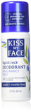 Kiss My Face Natural Liquid Rock Deodorant, Fragrance-Free, 3 oz (Pack of 3)