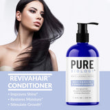 Premium Hair Growth Conditioner with Biotin, Keratin, Argan Oil & Anti Hair Loss Complex Helps Deep Treatment of Damaged, Dry & Colored Hair for Men & Women, Sulfate Free, 8oz