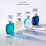 Azzaro Chrome Eau de Toilette - Cologne for Men - 1.7 Fl Oz