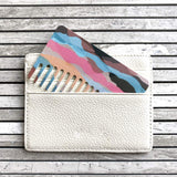 Go-Comb - Wallet Sized Hair & Travel Comb - Wide Tooth - Mixed Plastic 3-Pack