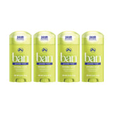 Ban Antiperspirant Deodorant, Invisible Solid, Powder Fresh, 2.6 Ounce (Pack of 4)