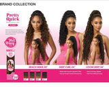 Outre Ponytail Pretty Quick Beach Wave 28" (DRHNBRN)