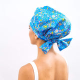 Luxury Eco Shower Cap For Women - Made From 100% Recycled Materials. Stylish, Sustainable, Cute Reusable Shower Cap. Perfect Eco Friendly Gift (Mama Bear)