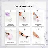 Morovan Acrylic Nail Kit Acrylic Powder with Professional Liquid Monomer For Nail Extension Acrylic Nail Brush Nail Art Starter Kit