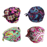 JoyRing 4 Pack Tie Back Working Cap with Sweatband Ponytail