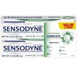 Sensodyne Complete Protection Sensitive Toothpaste For Gingivitis, Sensitive Teeth Treatment, Extra Fresh - 3.4 Ounces (Pack of 2)