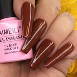 AIMEILI Soak Off UV LED Gel Nail Polish Color Set Of 12pcs X 8ml - Kit Set 1