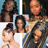 200 Pieces Deadlocks Beads Hair Jewelry Decoration Accessories Metal Hair Cuffs Gold Silver Aluminum Hair Coil Wooden Beads and 200 M Metallic Cord for Braiding Hair Pendant Charms