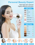 Professional Hair Removal for Women Men, BeMyLady 999,000 Flashes IPL Permanent Hair Removal (Upgrade ICE Compress) - at-Home Hair Remover Device for Whole Body (Effective and Comfortable)