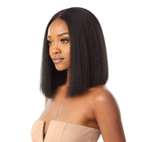 Outre Pre Plucked HD Transparent Lace Front Wig ANNIE BOB 12" (2)